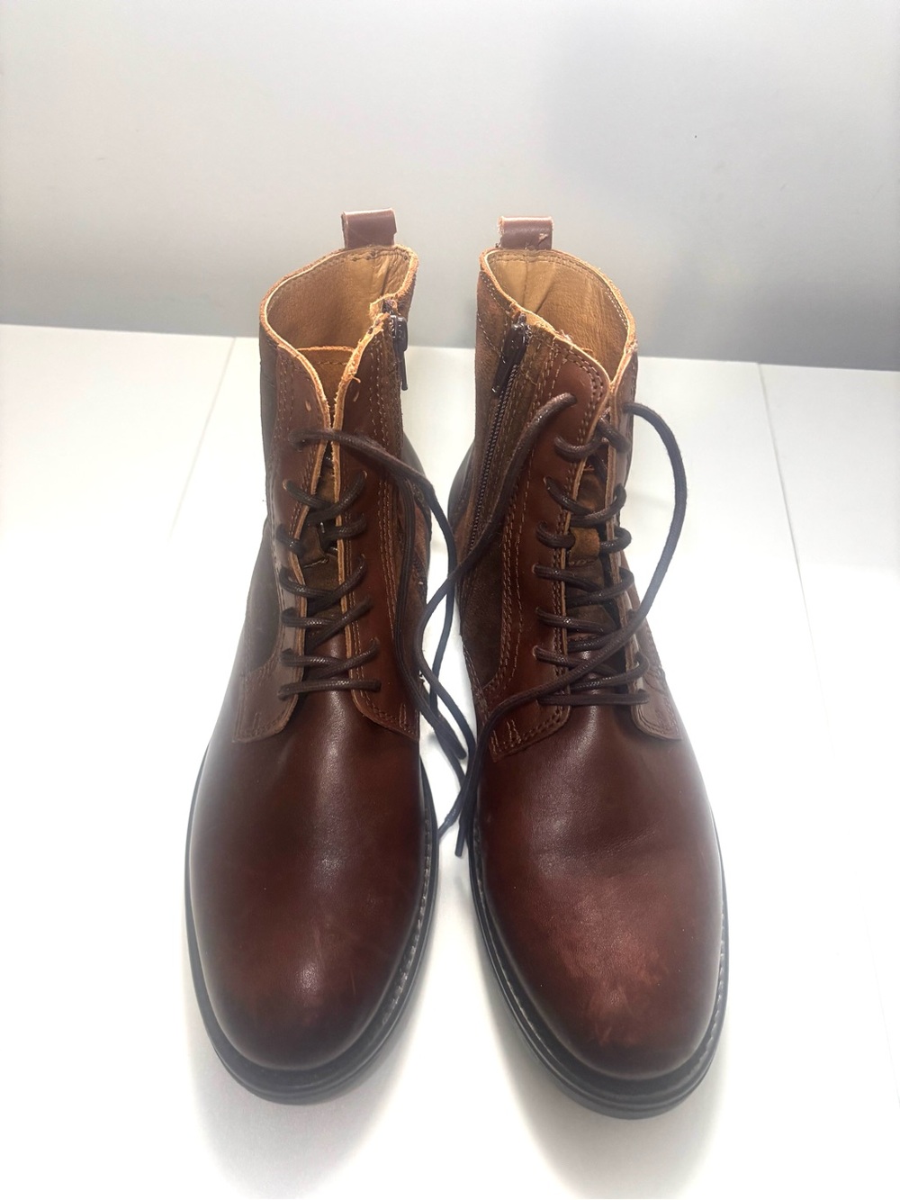 Men’s NWOT Bocage Brown Leather Boots 
Size 42 EU